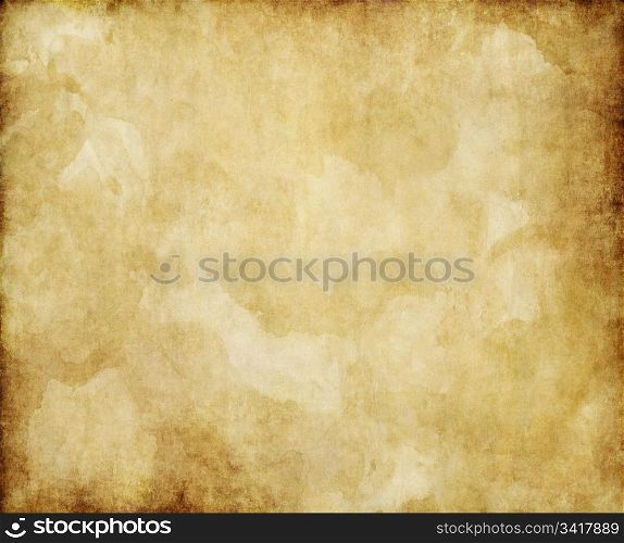 old paper or parchment. a sheet of old vintage parchment paper background texture