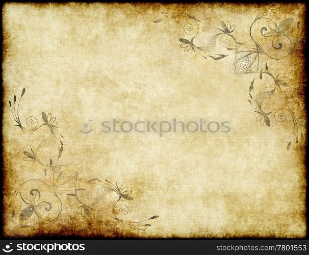 old paper or parchment. large old paper or parchment background texture