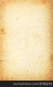 Old paper texture for background. Vintage grunge style