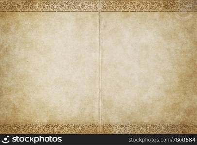 old parchment paper. great background image of old parchment paper