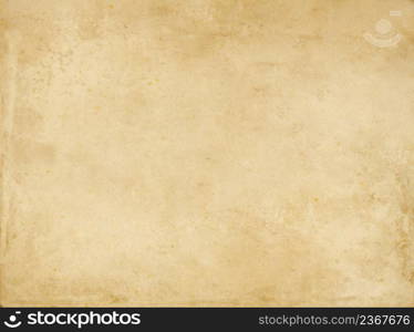 Old parchment paper texture background. Vintage wallpaper. Old paper texture background