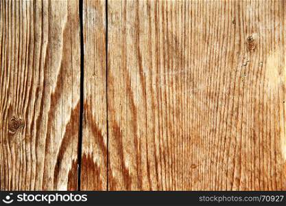 Old plank with cracks - wooden texture
