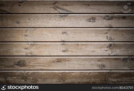 Old plank wooden. background and texture , Wall, vignette