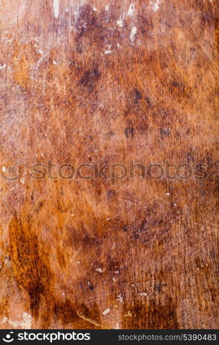 Old plywood background with dust and scratches