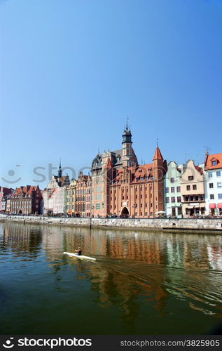 old port in gdansk - the free city of Gdansk - 2009 Danzig, Poland