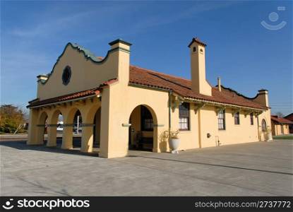 Old railway station, Petaluma, California