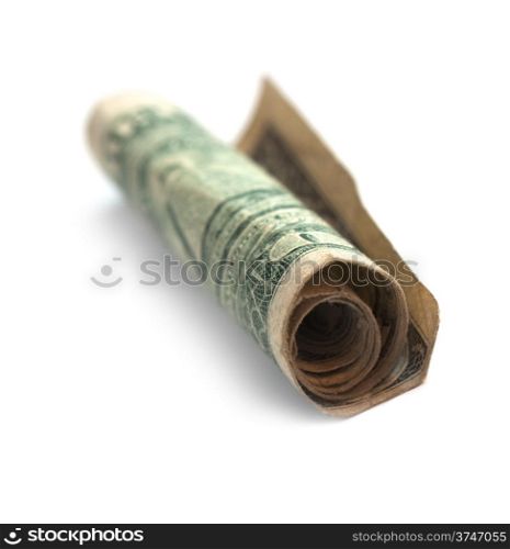 Old rolled dollar