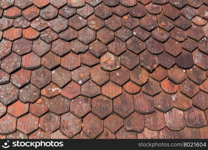 old roof shingles texture for a background