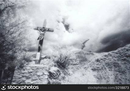 Old Rugged Cross on Hill