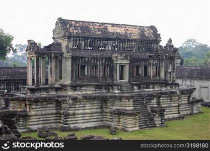 Old ruins of a temple, Angkor Wat, Siem Reap, Cambodia