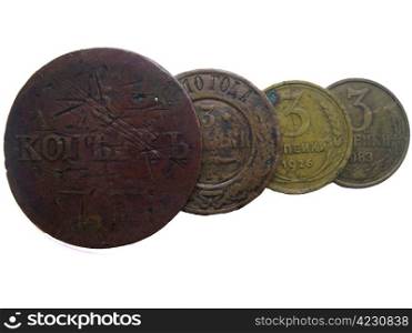 Old russians coins
