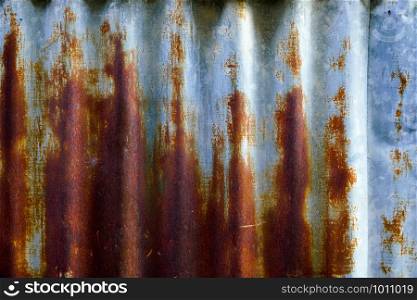 Old & rust metal background