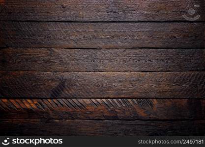 Old rustic wood texture background top view