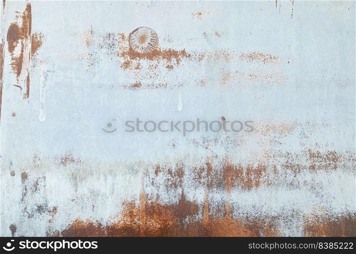 Old rusty and stain grungy wall texture and background