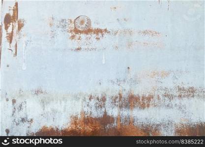Old rusty and stain grungy wall texture and background