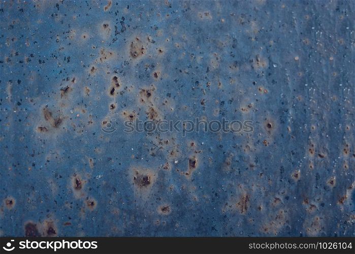 Old rusty corroded metal as abstract background texture