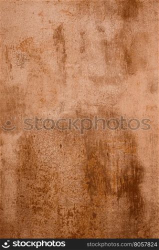 Old rusty textured metal plate for background