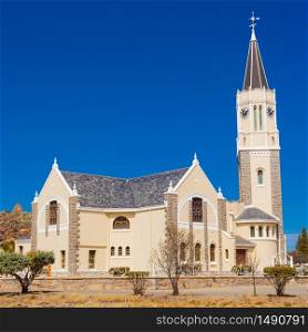 Old Scenic desert NG church in Karoo South Africa