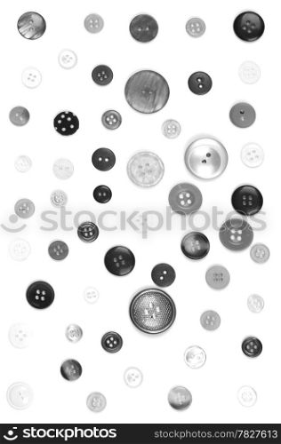 Old sewing buttons collection