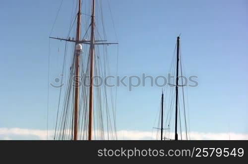 Old ship Sails