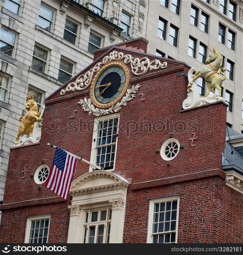 Old State House in Boston, Massachusetts, USA
