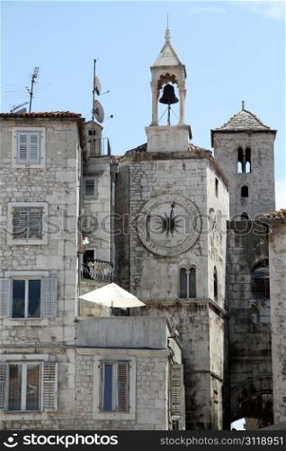 Old stone church in Split, Croatia