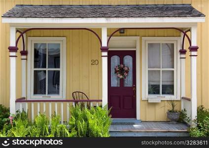 Old style country home porch.