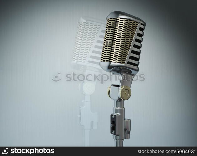 Old style microphone