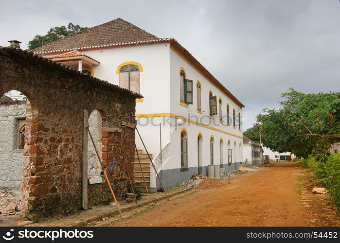 Old Sundy plantation on Principe island, Sao Tome and Principe, Africa