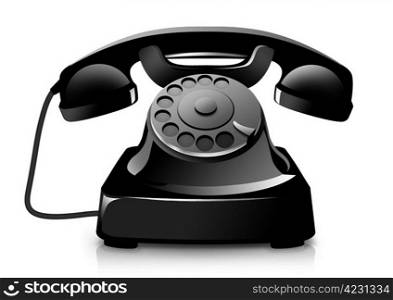Old telephone icon