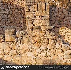 old temple and theatre in arykanda antalya turkey asia sky and ruins