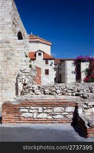 Old Town architecture in Split, Croatia