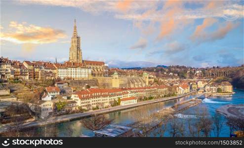 Old Town of Bern, capital of Switzerland in Europe