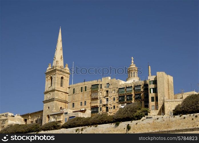 old town of Valleta in the island of Malta
