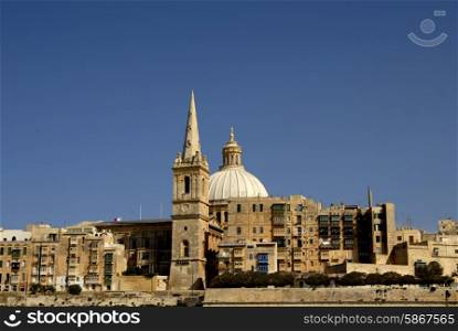 old town of Valleta in the island of Malta