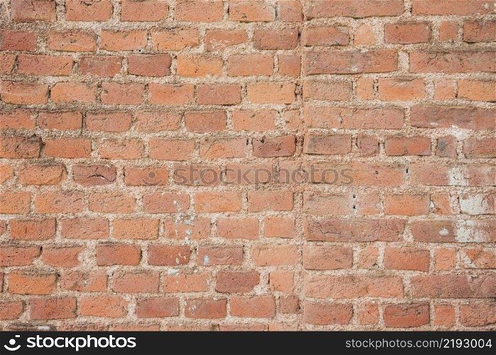 old vintage brick wall background
