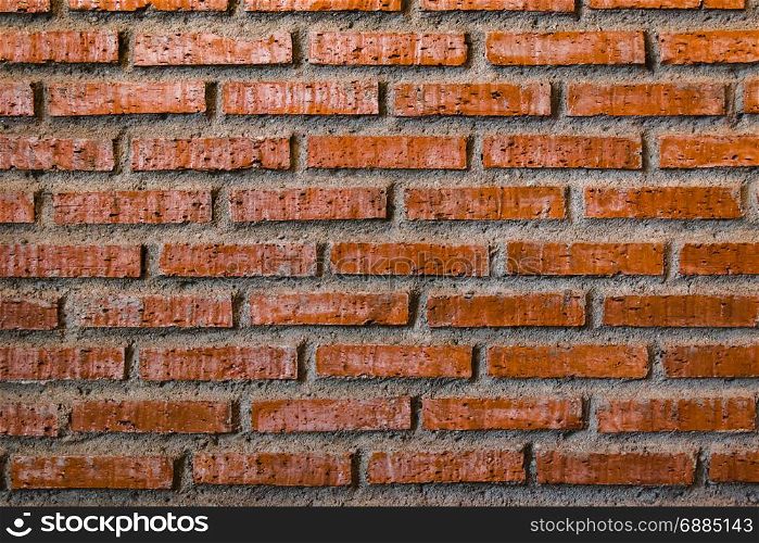 Old vintage brick wall texture background