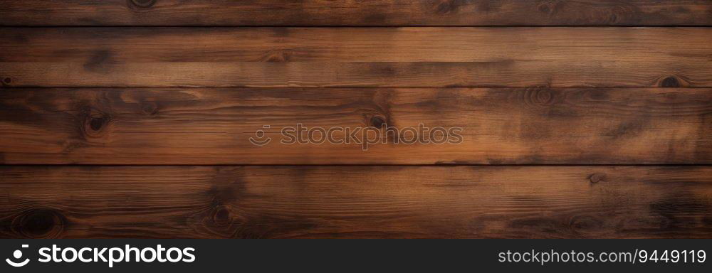 Old vintage brown wooden texture, wooden plank floor. Wood timber wall background. Generative AI. Old vintage brown wooden texture, wooden plank floor. Wood timber wall background.