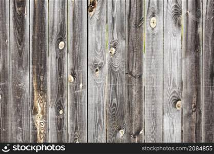 old vintage planked wood board with holes