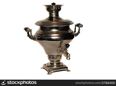 Old vintage Russian samovar