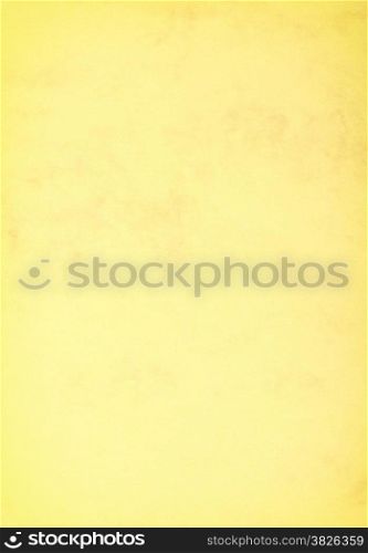 Old vintage yellow page paper texture or background