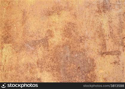 Old weathered rusty stained grunge metal surface as background