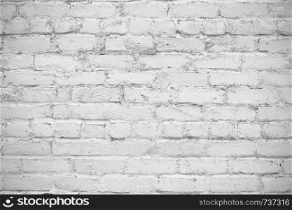 old white brick wall background