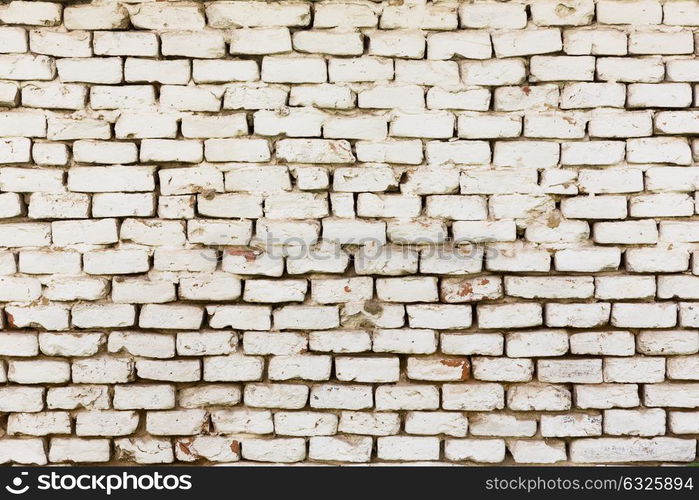 old white brick wall texture