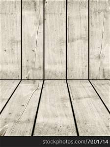 old white wood crate background texture. Old white wood crate background