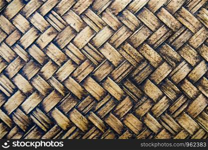 Old wicker texture background