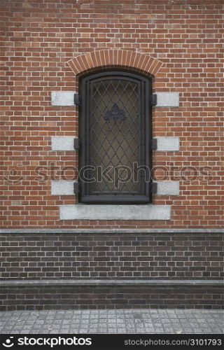 Old window on brics