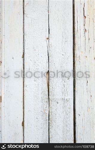 Old wood board painted white background texture. Old wood board painted white