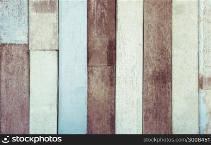 Old wood texture with grunge for abstract background. Pastel or vintage color filtered.