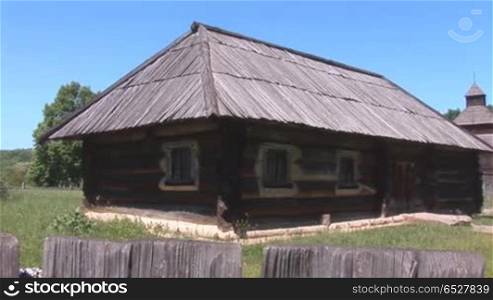 old wooden farmhouse